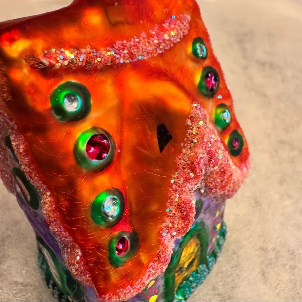 Christopher Radko Sugar Shack Sugar‎ Hill Christmas Tree Ornament